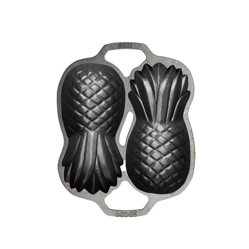 Seasoned Cast Iron Pineapple Pan