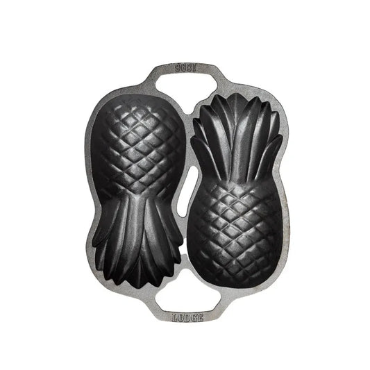 Seasoned Cast Iron Pineapple Pan