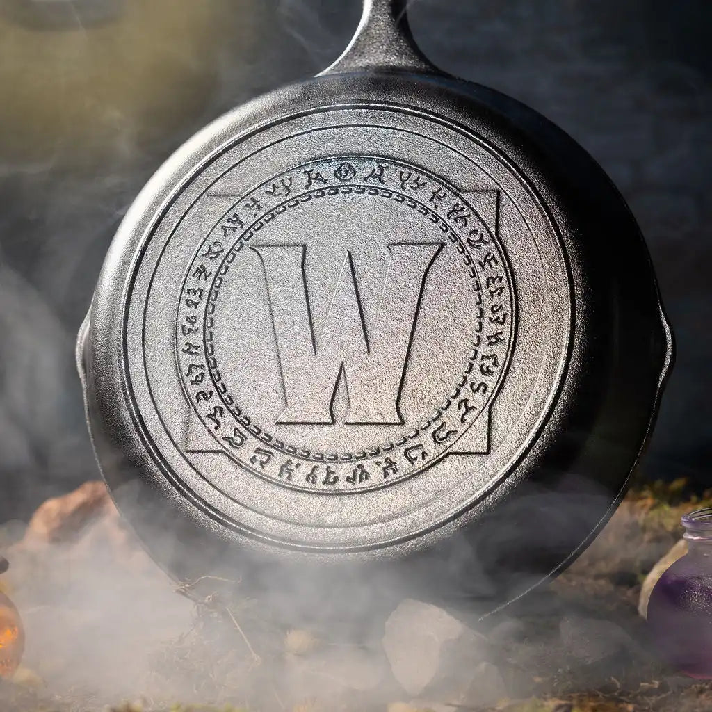 10.25 Inch Seasoned Cast Iron World of Warcraft Skillet
