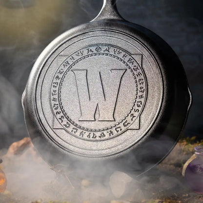 10.25 Inch Seasoned Cast Iron World of Warcraft Skillet