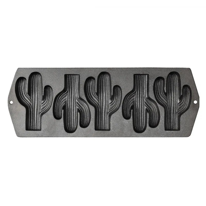 Seasoned Cast Iron Cactus Pan