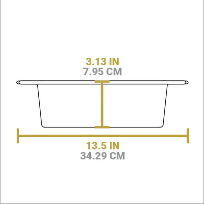 Seasoned Cast Iron Large Loaf Pan