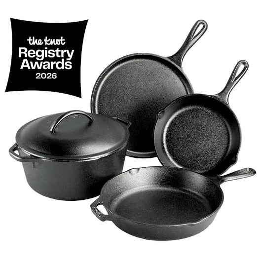 Seasoned Cast Iron 5 Piece Set