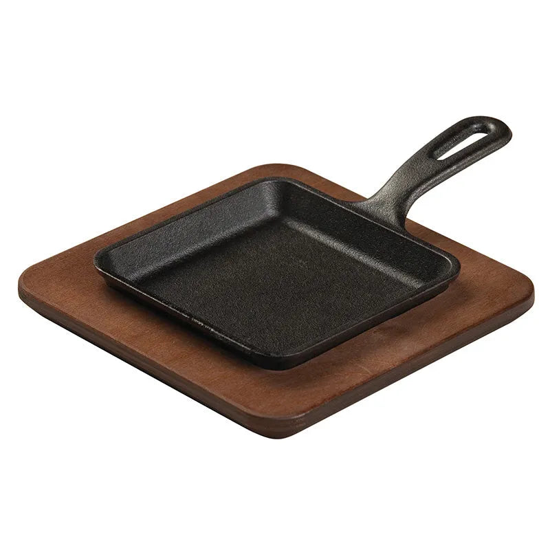 5.5 Square Walnut Wood Underliner 