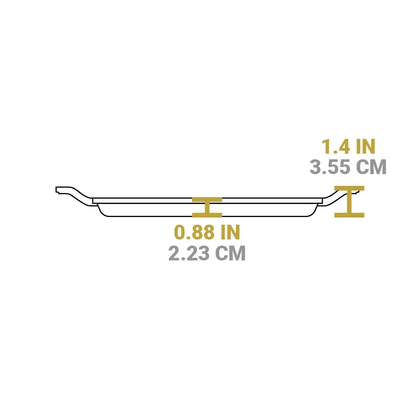 Chef Collection Square Grill Pan