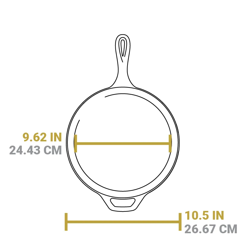Wanderlust 3.2 Quart Cast Iron Cabin Combo Cooker