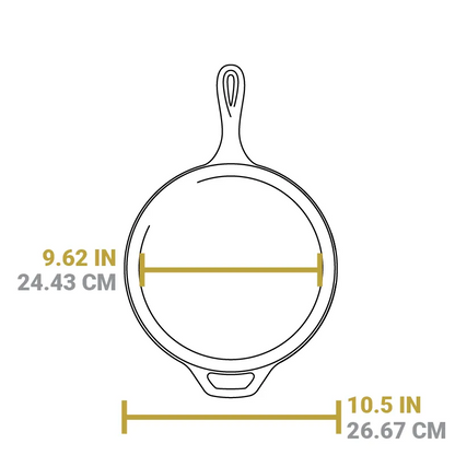 Wanderlust 3.2 Quart Cast Iron Cabin Combo Cooker