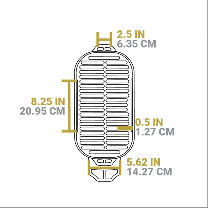 Sportsman’s Pro Cast Iron Grill™