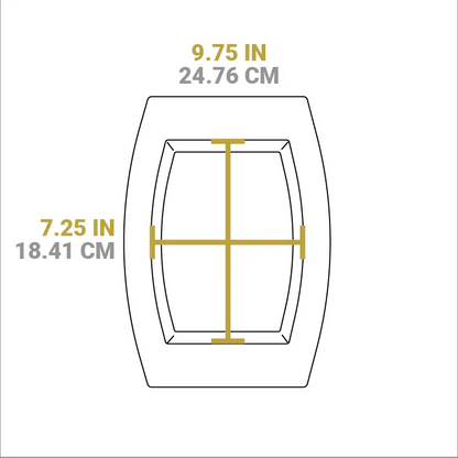 Rectangular Wood Underliner