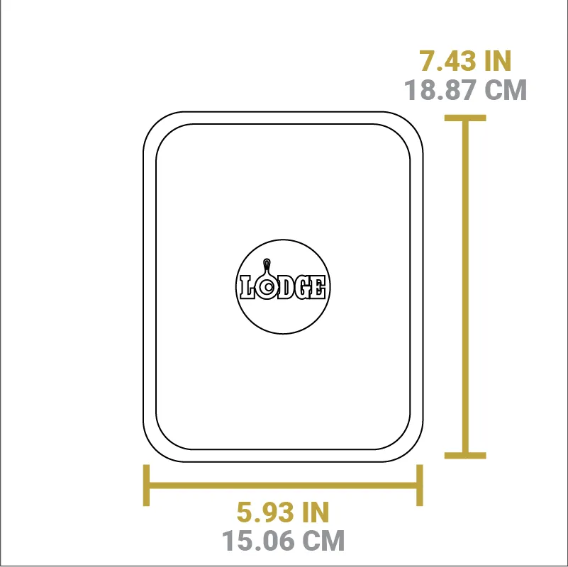 10 Ounce Rectangular Walnut Wood Underliner