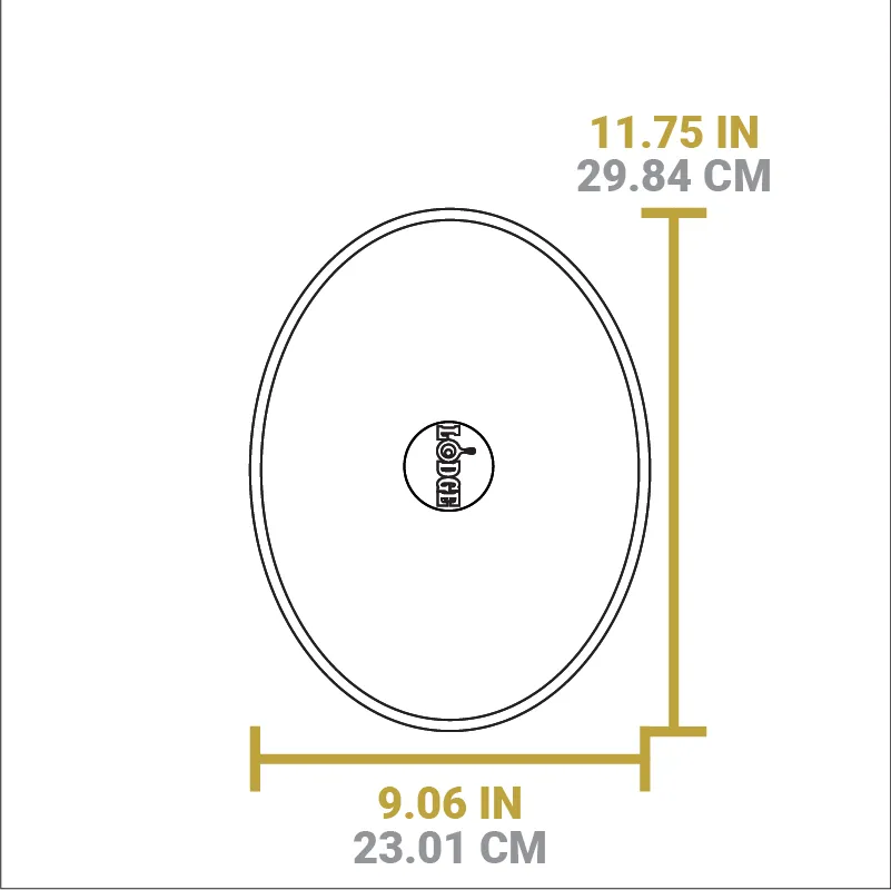 Oval Wood Underliner