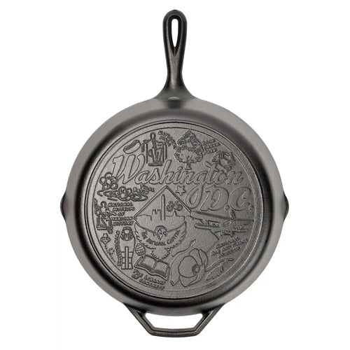 American Road Trip: 12 Inch Seasoned Cast Iron Skillet, Washington, D.C.