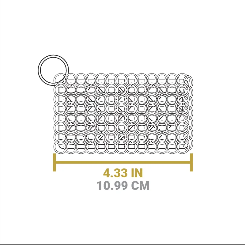 Chainmail Scrubbing Pad