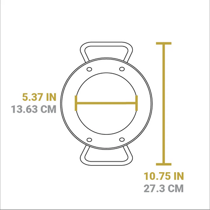 Carbon Steel Dual Handle Pan