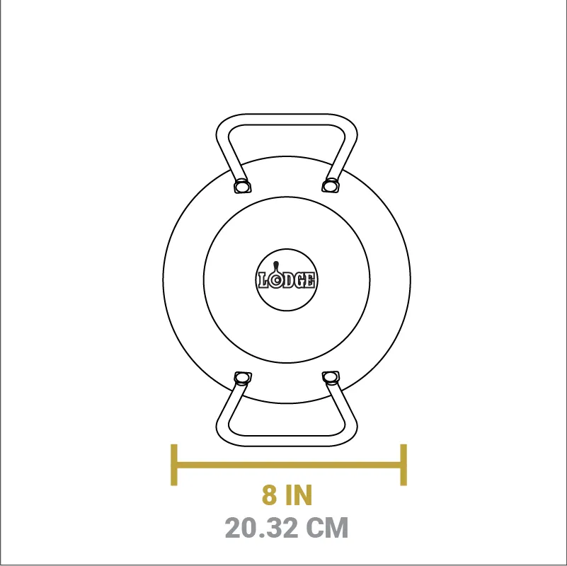 Carbon Steel Dual Handle Pan