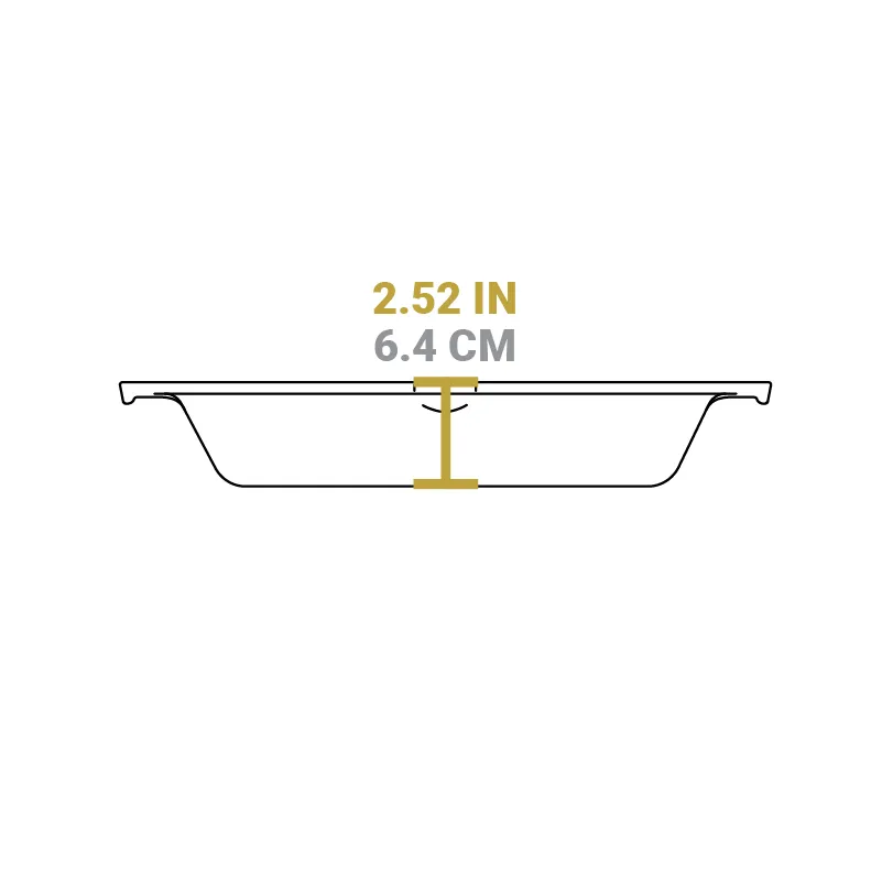 Cast Iron Dual-Handle Pan