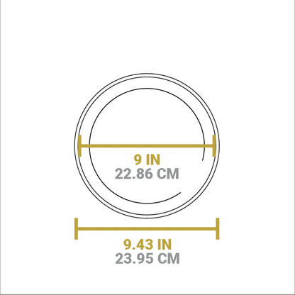 Round Serving Griddle