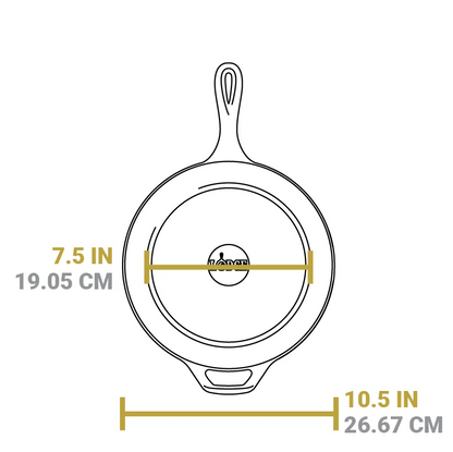 Cast Iron Deep Skillet