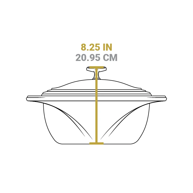USA Enamel™ Cast Iron Dutch Oven